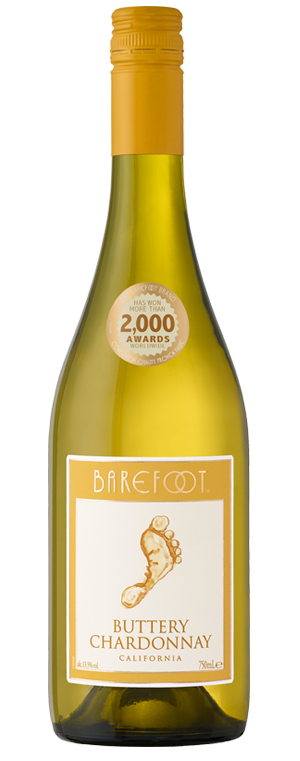 Barefoot wine Buttery Chardonay