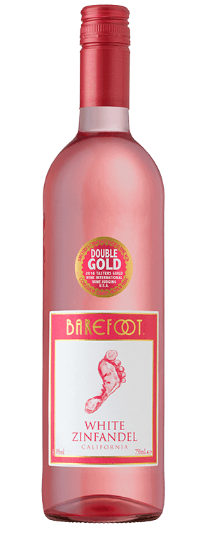 Barefoot wine White Zinfandel